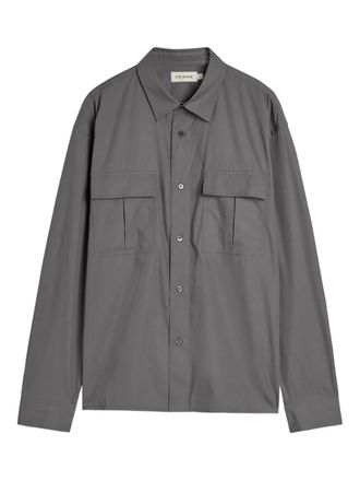 Frame Denim chest-pocket shirt - Grigio