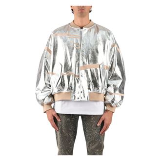 Purple Giacca Carpenter in Camoscio - - Jackets - Uomo - Grigio - L