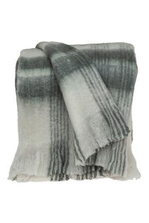 Parkland Collection Stella Transitional White 52 x 67 Woven Handloom Throw Blanket at Nordstrom Rack