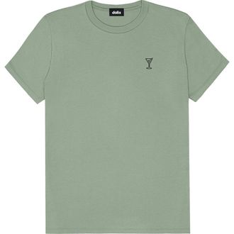 Dalix Womens Martini Lightweight Relaxed Jersey Tee in Sage at Nordstrom, Size Xx-Large
