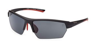 Timberland TB9294 Polarized 02D Mens Sunglasses Black Size 72