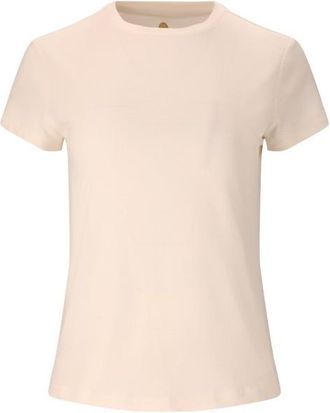ENDURANCE Miwa S/S Tee Funktionsshirt für Damen | beige/weiß