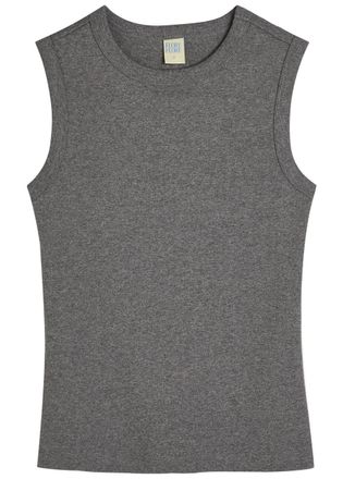 Flore Flore Flore Flore Esme Cotton Tank - Grey - S (UK8-10 / S)