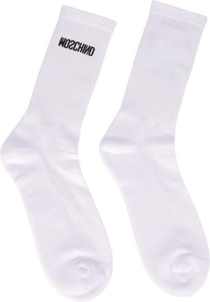 Moschino Underwear - Heren - Sokken - Wit - ONE Size - Ondergoed