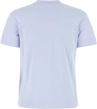 Givenchy Womens Powder Blue Cotton T-Shirt Babyblue Exterior