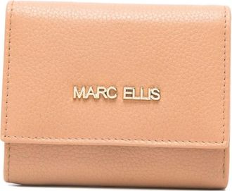 Marc Ellis Portafoglio con placca logo - Toni neutri