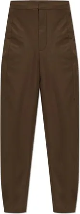 Nike Fitness, Heren, Bruin, M, Polyester, 24.7 Perfect Stretch Barrel-Leg Broek