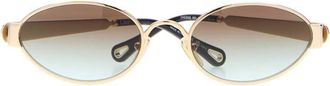 Chlo&eacute; Womens Glasses Gold Metal