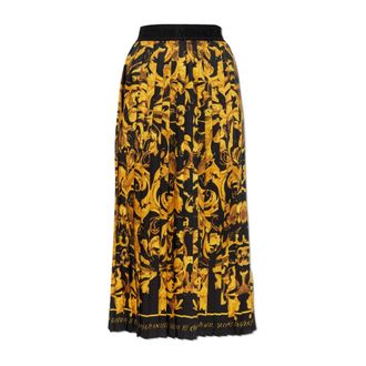 Versace Jeans Couture Dames, Rokken, Geel, Maat: XS Zijde