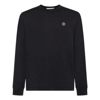 Stone Island 2100031 Compass Print T-Shirt Black L1S1521000-31S0013-V0029