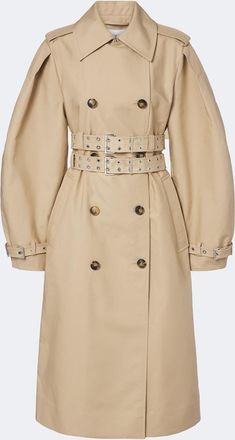 Ganni Cotton trench coat