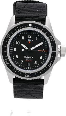 Unimatic Orologi Nero, Argento-Uomo