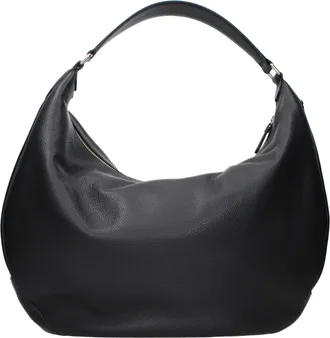 Jimmy Choo London Womens Black Leather Shoulder Bag