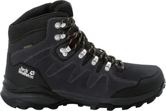 Jack Wolfskin Refugio Texapore Mid Wanderschuhe f&uuml;r Herren | schwarz