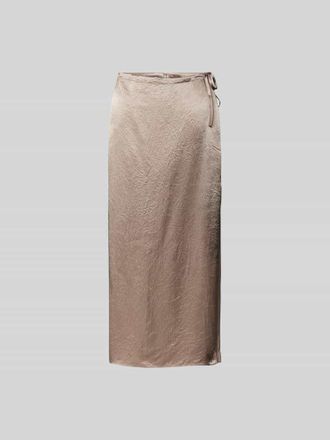 Filippa K Midirock zum Binden in Taupe, Gr&ouml;&szlig;e 34