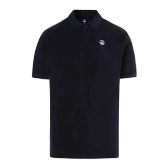 North Sails Polo Shirts, male, Blue, Size: 3XL Basic Polo