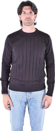 KANGRA Jersey de cuello redondo - Knitwear - Hombre - Marr&oacute;n - 2XL