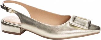 Chinese Laundry WomenS Lindy Slingback Flats In Gold