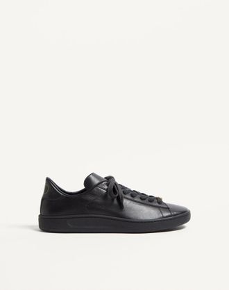 Valentino Garavani Sneaker Royco In Vitello Nappato Uomo NERO/VERDE 39.5