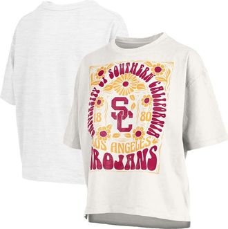 Pressbox Womens Pressbox White USC Trojans Harmony Oversized T-Shirt at Nordstrom, Size X-Large