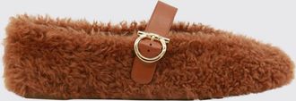 Ferragamo Ballet Flat FERRAGAMO Woman color Brown