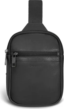 Champs Luggage Onyx Leather Holster Sling Bag in Black at Nordstrom Rack