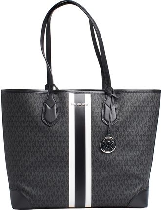 Michael Kors Womens LG Eva 35R5SV0T7V Tote Bag for Women - Black - One Size