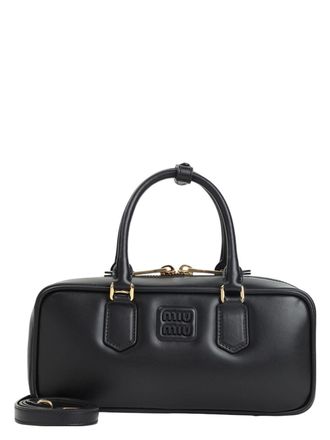 【BBYB】22SS★ Miu Shoulder Bag Pre-owned Miu Miu Leather Hobo Shoulder Bag – Sabrina's Closet