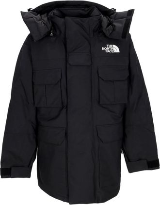 The North Face Ge&iuml;soleerde Parka Lange Jas - Heren - Ski Jassen - Zwart - M - Leer - Fitness