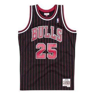 Mitchell & Ness x NBA Chicago Bulls 1995-96 Swingman Jersey Steve Kerr 25 BA81MB-CBU-K-JI1-BLACK
