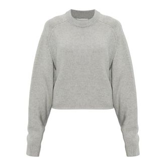 Lisa Yang Truien & Vesten, Dames, Grijs, M, Kasjmier, Karine Kasjmieren Trui