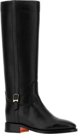Santoni Mandy Boots - Black