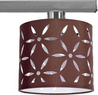 Fabrilamp L&aacute;mpara Ipanema Marr&oacute;n Regulable D42