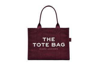 Marc Jacobs The Canvas Large Tote Bag Tote Womens Handbags Dark Plum, Canvas/Cotton