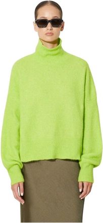 Sams&oslash;e & Sams&oslash;e Agneta Skirt - Knitwear - Mujer - Verde - M