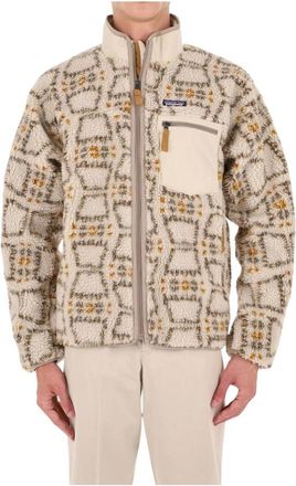 Patagonia Classic Retro-X Jacket - Heren - Fleece jassen - Beige - M - Polyester - Fitness