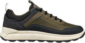 Geox Schoenen, Heren, Groen, 44 EU, Militaire Spherica Schoenen