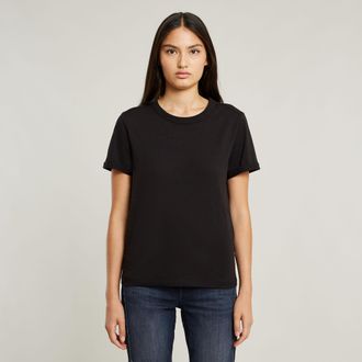 G-Star Embro G-Script Logo Top - Zwart - Dames