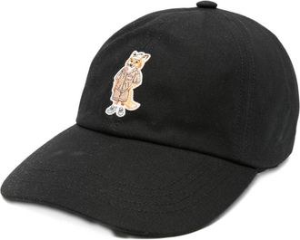 Maison Kitsun&eacute; geklede Fox-baseballpet