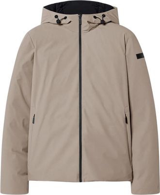 Roberto Ricci Design Montecristo Omkeerbare Jas - Heren - Zomerjassen - Beige - 3XL - Leer - Jassen