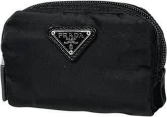 Prada Black Nylon Pouch (Pre-Owned)