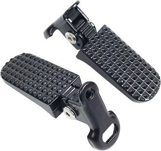 OEM Reposapi&eacute;s Para Bicicleta - Soporte Adicional - Dise&ntilde;o Plegable - 1 Par - Negro
