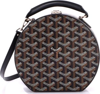Goyard Alto Hatbox Bag Coated Canvas