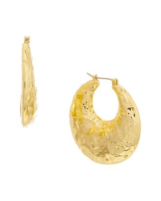 Petit Moments 18K Plated Hoop Earrings