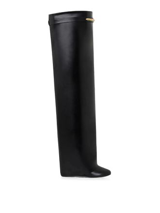 Givenchy Cuissard Shark Pinch leather over-knee boots