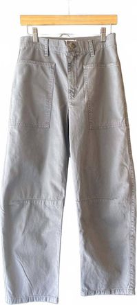 Velvet Womens Brylie Twill Utility Pant In Ash