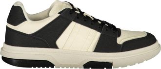 Tommy Hilfiger The Brooklyn Sustainable Mens Sport Shoes, Black/Stork White, 9 UK