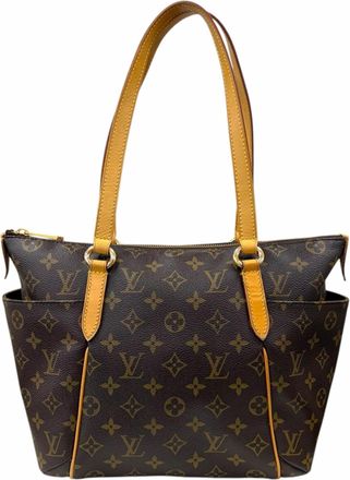 Louis Vuitton Brown Monogram Canvas Tote Bag (Pre-Owned)