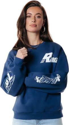 Colourful rebel Dames, Sweatshirts & Hoodies, Blauw, Maat: M