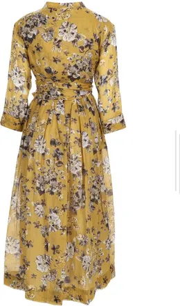 Max Mara Estremo Maxi Dress - Yellow